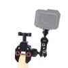 BGNing Motorcycle Bike Handlebar Mount Clip Clamp Anti-Loose Knob Lock Bracket for Action Camera (Type C) view 2