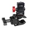 BGNing Super Clamp Articulated Arm Crab Claw 1/4" 3/8" Mounting Holes for Flash Light Camera Tripod Monopod Holder Monitor (Black with Adjustable 1/4 to 1/4 Monitor) view 3