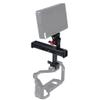 BGNing Stabilizer Side Handle Grip Handlebar Extend NATO Rail Clamp Mic Lights Stand Cold Shoe Mount Compatible with DJI Ronin S SC Gimbal Handgrip (with 1/4 to 3/8 Monitor) view 2