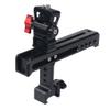 BGNing Stabilizer Side Handle Grip Handlebar Extend NATO Rail Clamp Mic Lights Stand Cold Shoe Mount Compatible with DJI Ronin S SC Gimbal Handgrip (with 1/4 to 3/8 Monitor) view 3
