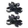 BGNing Ball Head Monitor, D20mm Ball Head Clamp, Anti-drop Handle Adjustable Angle Ball Clamp for Diving Photography (2pcs Black) view 3