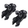 BGNing Ball Head Monitor, D20mm Ball Head Clamp, Anti-drop Handle Adjustable Angle Ball Clamp for Diving Photography (2pcs Black) view 4