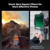 K&F CONCEPT X-PRO Metal Square ND Filter Holder + 95mm Circular Filter + 4 Filter Adapter Rings Kit for Camera Lens view 4