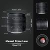 AstrHori 50mm F2.0 Full Frame Large Aperture Manual Focus Prime Lens with Blur Effect&Filter Slot Compatible with Canon EF M Mount Mirrorless Camera M,M2,M3,M5,M6,M10,M100,M50,M50II view 2