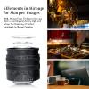 AstrHori 50mm F2.0 Full Frame Large Aperture Manual Focus Prime Lens with Blur Effect&Filter Slot Compatible with Canon EF M Mount Mirrorless Camera M,M2,M3,M5,M6,M10,M100,M50,M50II view 3