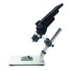 Microscope Kit G1200 Digital Microscope 12MP 7Inch Large Color Screen Large Base LCD Display 1-1200X Continuous Magnifier Microscope Lens Adapters view 4