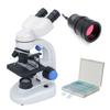 Microscope Accessories Kit 2000X Binocular Biological Microscope 2.0MP USB Camera Digital Microscope 100 Pcs Specimen Microscope Slides (Color : Microscope) view 3