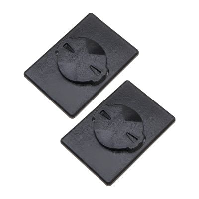 Micro Traders 2PCS Phone Adhesive Adapter Bicycle Self-Adhesive Sticker Bike Computer Adhesive Pad Compatible with Garmin Edge Bike Computers