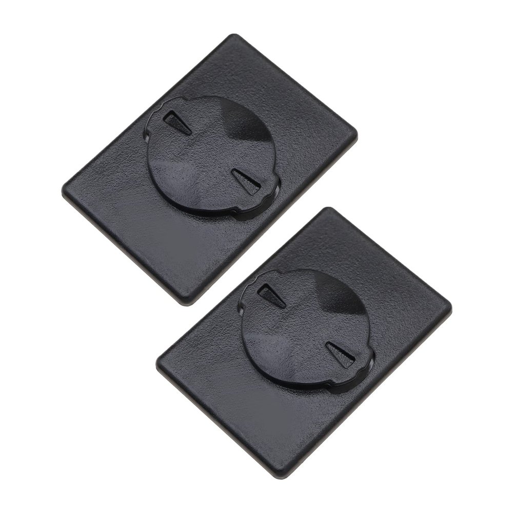 Micro Traders 2PCS Phone Adhesive Adapter Bicycle Self-Adhesive Sticker Bike Computer Adhesive Pad Compatible with Garmin Edge Bike Computers