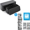 2PCS Black Cable Management Box and 1PCS Over The Door Organizer Bundle view 1
