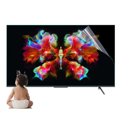 XRRX TV Screen Protectors 43-75 Inch, Anti Blue Light Eye Protection Screen Filter, Anti-Scratch Protector Film PET No Bubble Anti-Scratch Injury for LCD, LED, 4K OLED & HDTV / 60in 1338x756mm