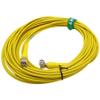 HangTon Yellow GPS Antenna Cable TNC Connector Right Angle RG58 for Trimble SPS-850 SPS-880 5700 5800 Net RS Topcon Sokkia Leica Receiver to GPS Antenna 7m view 1