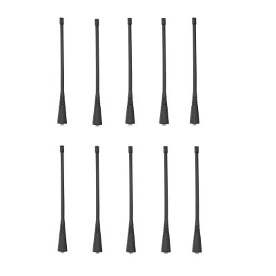 10 Pack ATU-16D Whip Antenna UHF 400-470Mhz 6.5 Inches for EVX-531 EVX534 EVX539 EVX571 EVX581 VX451 VX454 VX459 Radio