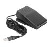 USB Foot Switch Pedal,USB Single Foot Pedal Switch Control,Customized Programmable Keyboard Mouse Game Action Single Foot Switch Pedal with USB A Interface view 1