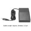 USB Foot Switch Pedal,USB Single Foot Pedal Switch Control,Customized Programmable Keyboard Mouse Game Action Single Foot Switch Pedal with USB A Interface view 2