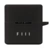 2 Pack DAYJOY Soft Silicone Protective Case Cover Compatible with FIIL CC Nano Earbuds, Protective Skin Sleeve with Carabiner(Black+Blue) view 2