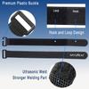 1"x 18"-12 Pack Reusable Fastening Cable Straps with Buckle Adjustable Hook and Loop Securing Strap Multi-Purpose Cinch Strap for Cord Management view 4