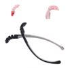 Child Eyeglass Arms 1 Pair Glasses Replacement Temple Silicone Frame Arms (Black Grey) view 1