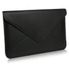 BoxWave Case for Samsung Galaxy TabPro S (Case Elite Leather Messenger Pouch, Synthetic Leather Cover Case Envelope Design for Samsung Galaxy TabPro S - Jet Black view 3