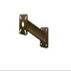 Universal Pedestal Aluminum Angular (Inclined) 14in for Keypad Stand Intercom Holder Post Offset Curb Mount, Size 2" x 2" x 14" (Color Bronze) view 1