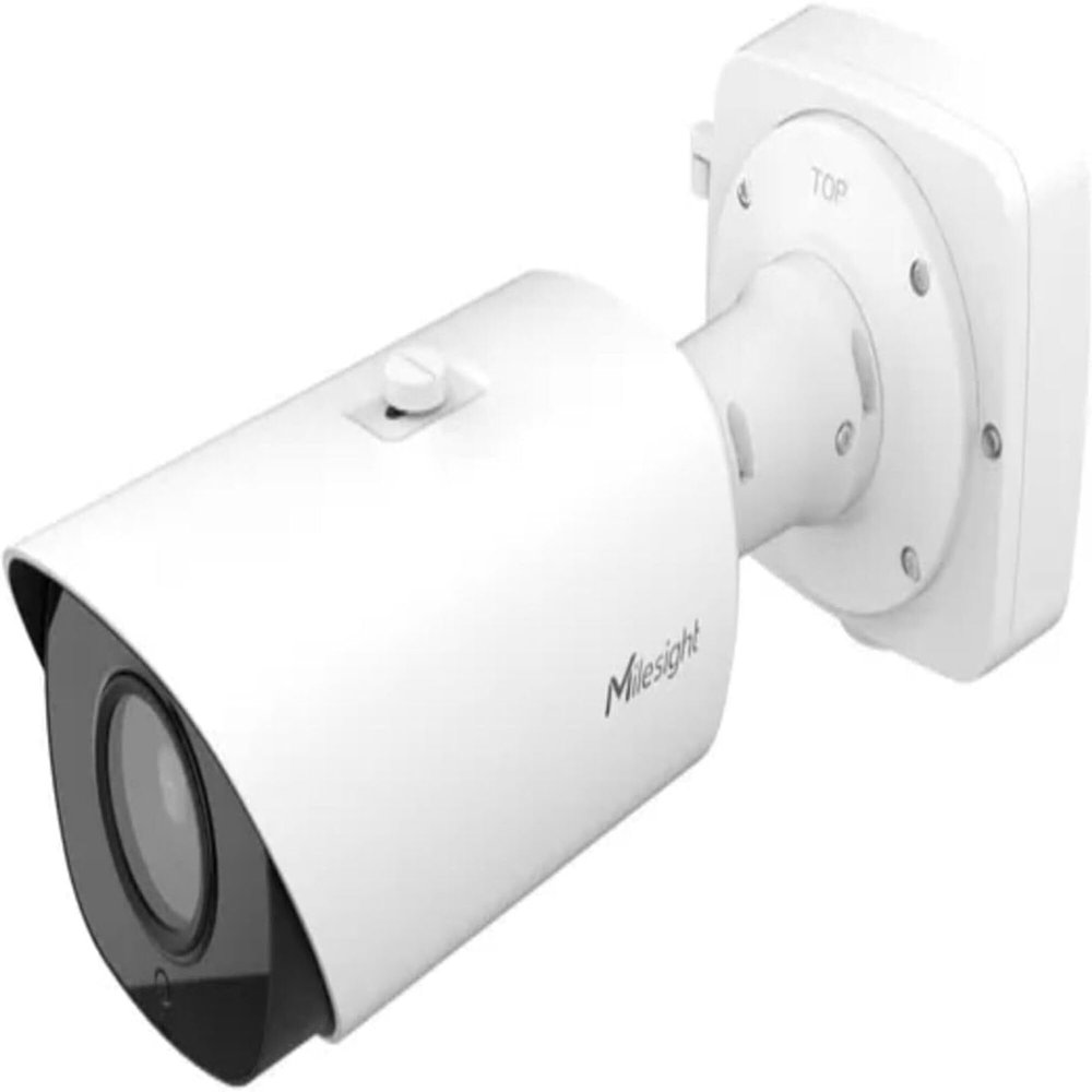 Milesight MS-C8266-X4PA 8MP(4K) AI 12X Pro Bullet Plus Network Camera, 1/2.8" Progressive Scan CMOS, 8~32mm Lens, 4X Optical Zoom, Up to 180m IR Distance, 3840x2160 Image Resolution