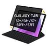 ANBAC Removable Privacy Screen Protector for 12.4 inch Samsung Galaxy Tab S7 Plus (2020) and Galaxy Tab S8 Plus (2022),Tinted Magnetic Private UV Filter,Anti-Fingerprint view 1