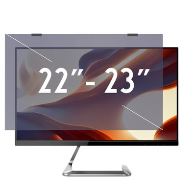 ANBAC Anti-Reflection Coated Hang Type Privacy Screen Filter for 22"W/ 23"W9/ 23.6"W9/ 23.8"W9 Monitors - Computer Screen Privacy Shield, Monitor Privacy Screen, UV Light Reduction, Blue Light Filter