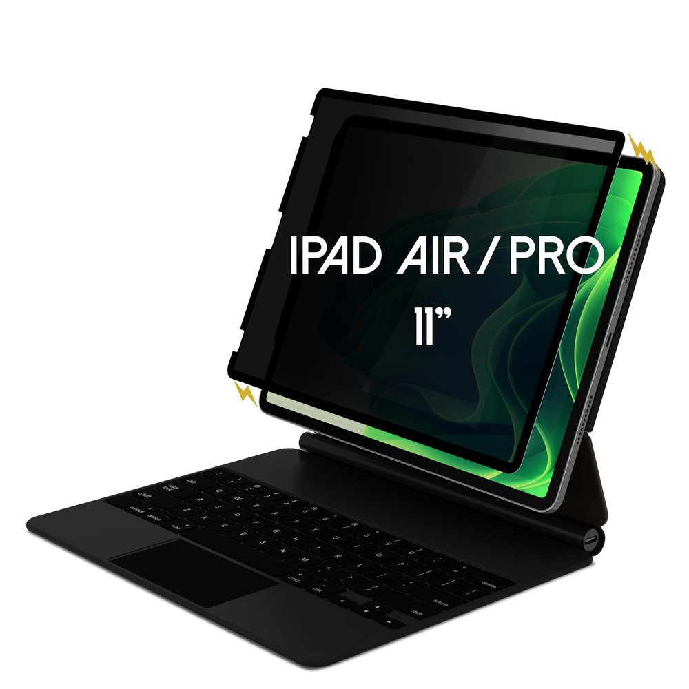 ANBAC Removable Privacy Screen Protector for 11 inch Apple iPad Pro (2021/2020/2018, 3rd/2nd/1st Gen) and iPad Air (2022/2020, 5th/4th Generation),Tinted UV Filter,Anti-Fingerprint