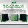 ANBAC Removable Privacy Screen Protector for 11 inch Apple iPad Pro (2021/2020/2018, 3rd/2nd/1st Gen) and iPad Air (2022/2020, 5th/4th Generation),Tinted UV Filter,Anti-Fingerprint view 2