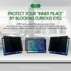 ANBAC Removable Privacy Screen Protector for 12.3 inch Microsoft Surface Pro 7, 7 Plus, 6, 5, and 4 (2021/2018/2017/2015) - Blue Light Blocking Security Screen Potector | Anti-Fingerprint Paper view 2