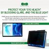 ANBAC Removable Privacy Screen Protector for 12.3 inch Microsoft Surface Pro 7, 7 Plus, 6, 5, and 4 (2021/2018/2017/2015) - Blue Light Blocking Security Screen Potector | Anti-Fingerprint Paper view 3