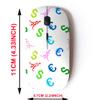 2.4G Wireless Mouse with Cute Pattern Design for All Laptops and Desktops with Nano Receiver - Financial Aggregator glyphable view 2