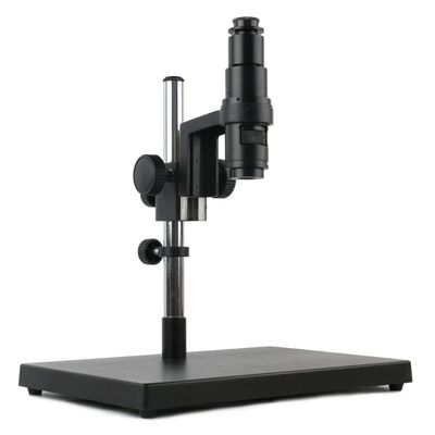 Lab Microscope Slides Industrial Video Microscope, Adjustable Stand Boom with 180X Zoom C-Mount Lens Microscope Parts (Color : D)