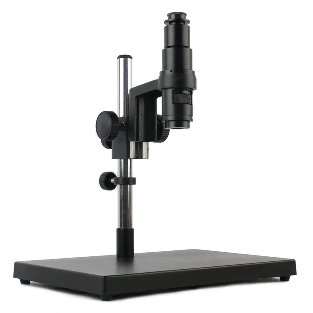 Lab Microscope Slides Industrial Video Microscope, Adjustable Stand Boom with 180X Zoom C-Mount Lens Microscope Parts (Color : D)
