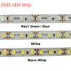 Vrabocry Water-Resistance IP65, 12V Waterproof Flexible LED Strip Light, 16.4ft/5m Cuttable LED Light Strips, 300 Units 3528 LEDs Lighting String, LED Tape(Warm White), Power Adapter not Included view 4