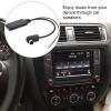 KIMISS Bluetooth 5.0 AUX Adapter for Alpine Radio, Wireless Audio Cable with Ai-Net Port, High-Speed Transmission, DSD Support, Car Stereo Aux Connector view 2