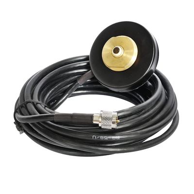 Amasu NMO Mount Antenna Base 5M Cable Mini UHF Plug for Car Bus Taxi Mobile Antenna