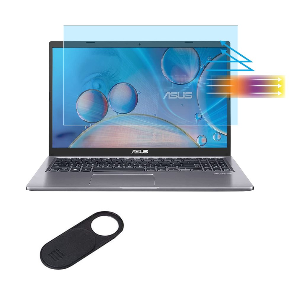 Anti Blue Light Screen Protector for 15.6" ASUS Vivobook 15/15X/Go/Pro 15, ASUS Chromebook 15, ExpertBook 15; Zenbook 15 OLED/Pro 15; TUF Gaming A15/F15; ASUS ROG Strix/SCAR 15, Eye Protection