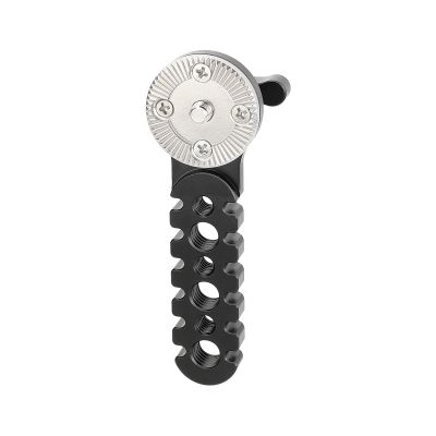 CAMVATE Rosette Extension Arm with M6 Thread Screw for DSLR Camera Cage Rig(Black) - 3099