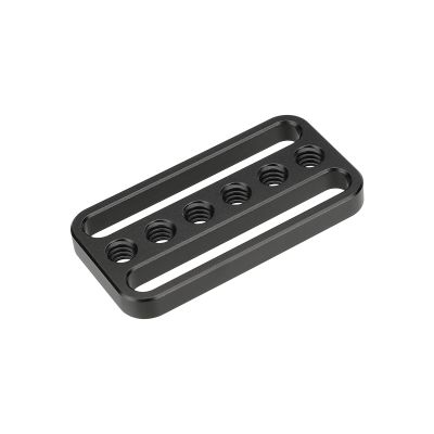 CAMVATE Universal Cheese Plate Extension Plate with 1/4"-20 Mounting Points for Photographic Accessory DIY Configuration - 3101