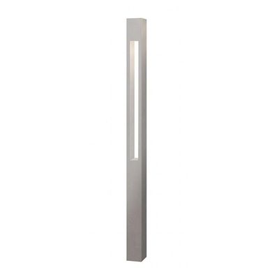 Bailey Street Home 1 Light Square Large Bollard 3 inches Wide by 30 inches High-Titanium Finish-Incandescent Lamping Type Landscape Path 81-Bel-2986587