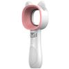 Leafless Fan Portable Handheld Fan Small Personal Fan USB Rechargeable Fan Office Travel Indoors,White view 1