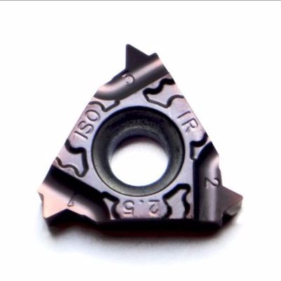 16IR100ISO-TF 16IR125ISO-TF 16IR150ISO-TF 16IR200ISO-TF 16IR250ISO-TF PR1115 Threading Caribide Insert Stainless Steel - (16IR125ISO-TF PR1115)