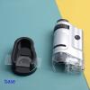 Microscope Accessories Kit 20X-40X Zoom Handheld Microscope, with 1 LED Light Microscope Slides (Color : Silver) view 4