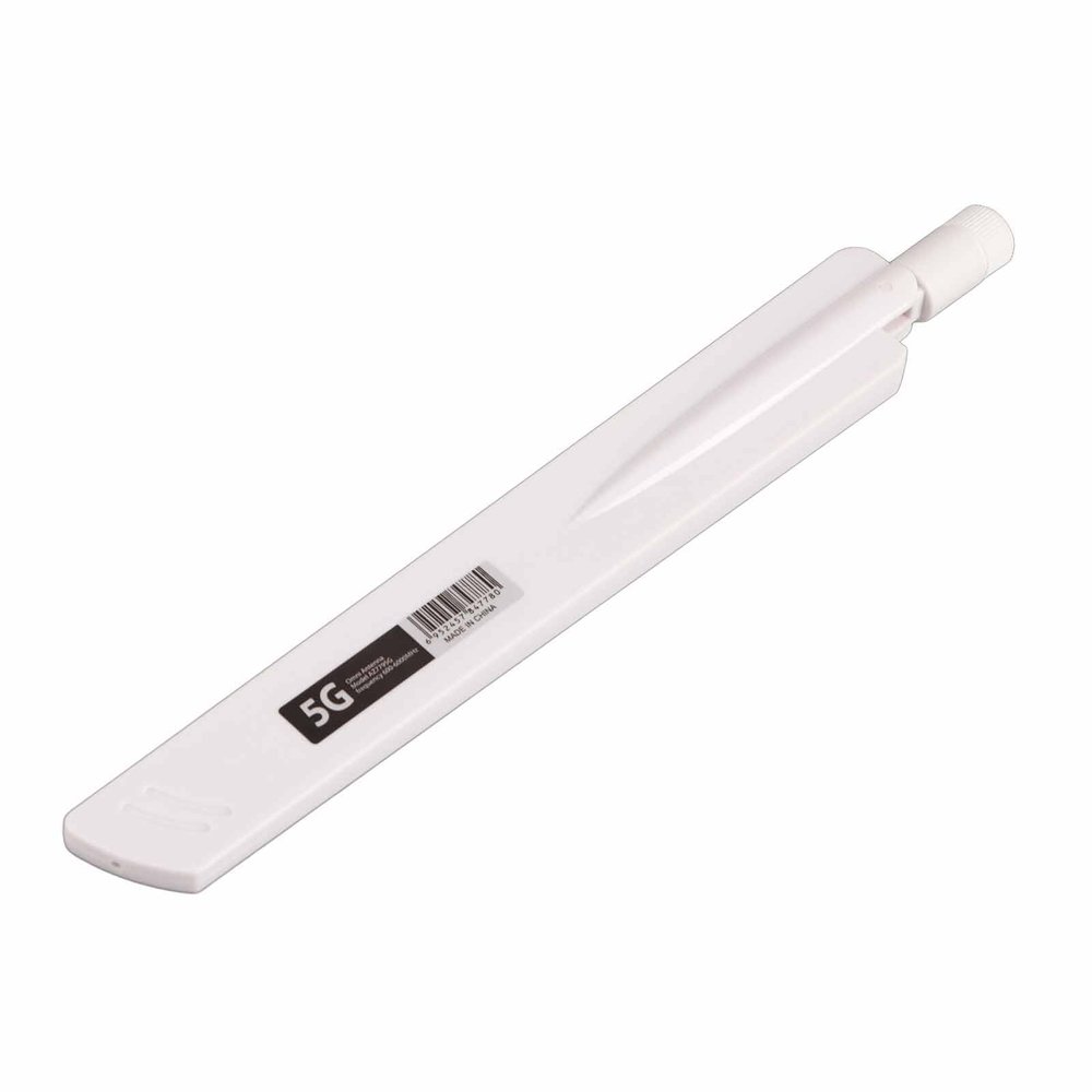 AZ7795G 18dbi High Gain 5G Antenna SMA Antenna Directional Full Band Antenna for Routers Monitoring (White)
