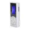 Tiiyee Mp3 Player, Music Player Slim MP3 Support 16GB Extension Card LCD Screen Portable Digital Music Lossless Sound with Earphone USB Cable Mini BackClip for Home Party Sport Running(Silver) view 3