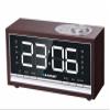 BLAUPUNKT CR60BT Bluetooth Radio Alarm Clock Brown Wood view 2