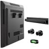 No Stud TV Wall Mount, Studless Drywall TV Mount for 22-55 inch TVs, Low Profile Tv Hanger Max Load 100 lb, No Drill, No Anchors, Easy Install with All Hardware Included view 1