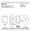 European Weatherproof Surface Mount Duplex Outlet Electrical Enclosure view 2