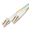 FiberCablesDirect Multi-Pack 5M OM3 LC LC Fiber Optic Cables 50/125 Duplex Multimode (Pack of 4) view 1